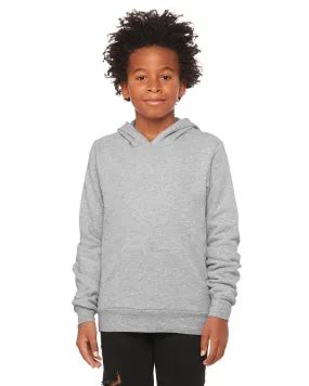 Bella   Canvas 3719Y Youth Sponge Fleece Pullover Hooded Sweatshirt
